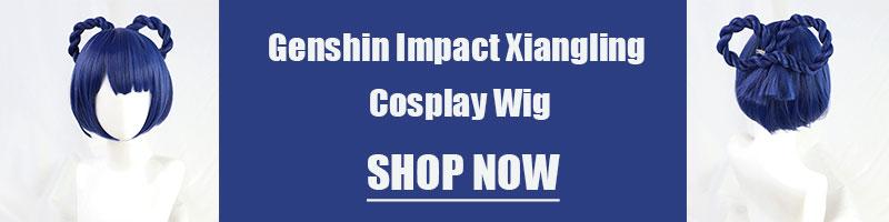 Spiel Genshin Impact Xiangling Cosplay Kostüm