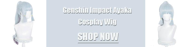 Spiel Genshin Impact Ayaka Cosplay Kostüm