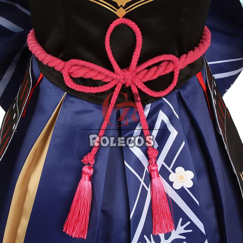 Spiel Genshin Impact Ayaka Cosplay-Kostüm 