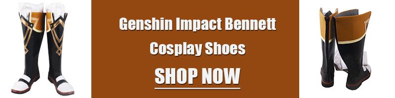 Spiel Genshin Impact Bennett Cosplay Kostüm 