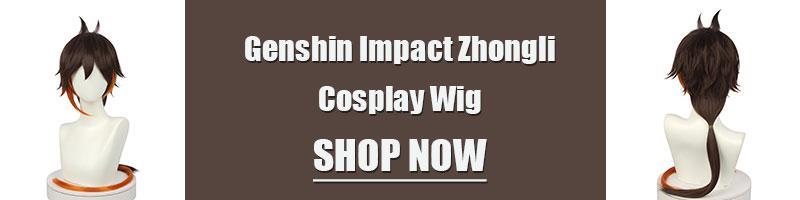 Game Genshin Impact Zhongli Archon Cosplay Kostüm