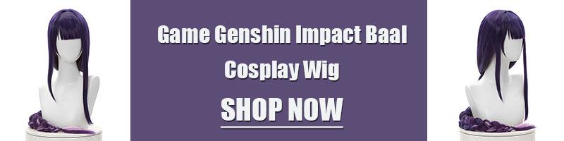 Spiel Genshin Impact Baal Cosplay-Kostüm 